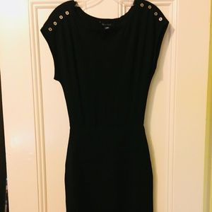 WHBM Black Cocktail or Work Dress